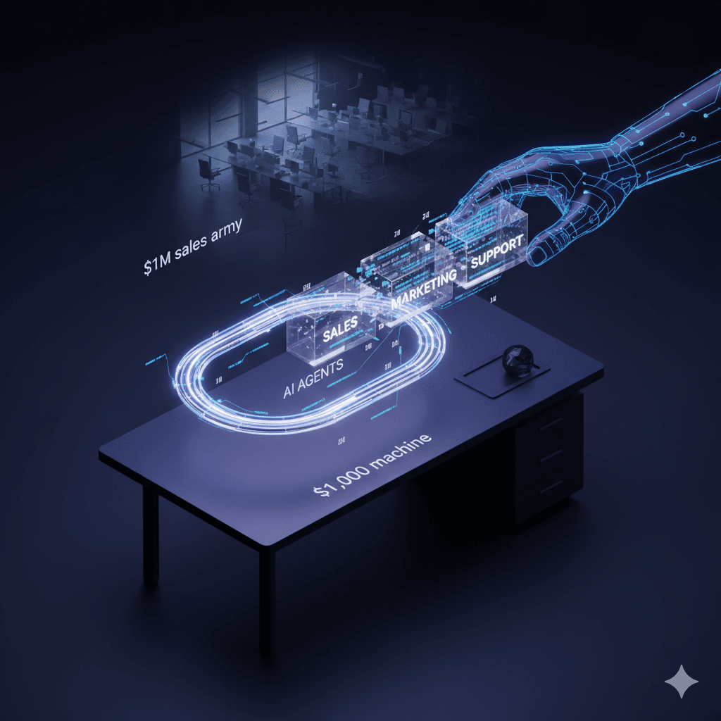 The $1,000/year Sales Team: Why I Stopped Hiring "Salespeople" and Started Hiring Builders